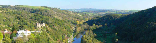 Les gorges de la Sioule